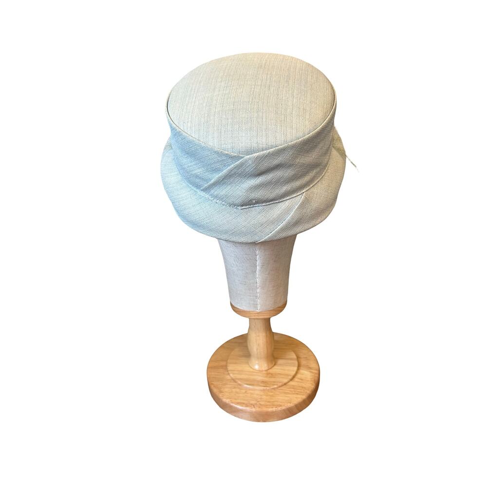 Vintage 1950s Bow & Veil Cocktail Hat - Picture 5 of 8